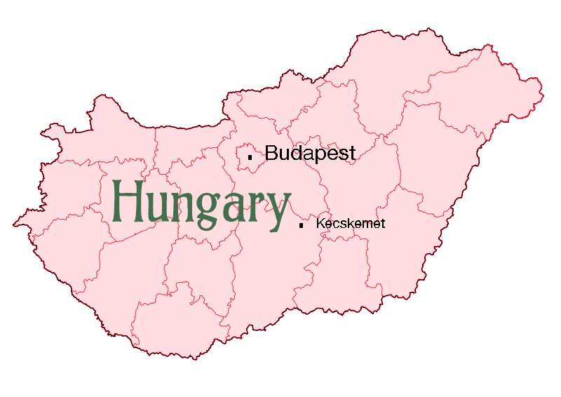Hungary map copy